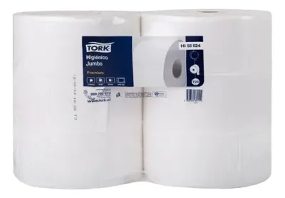 Higienico TORK Jumbo Doble Hoja 6x250