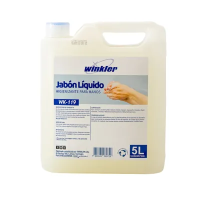 Jabón Higienizarte Triclosán 0.25% 5 L. WK-119 Winkler