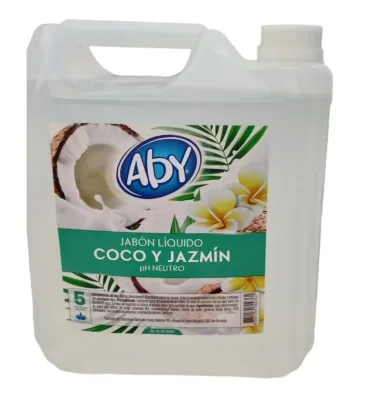 Jabón Liquido Coco y Jazmín 5 L.