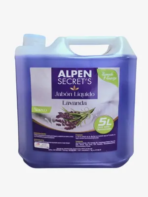 Jabón Liquido Lavanda 5 L.