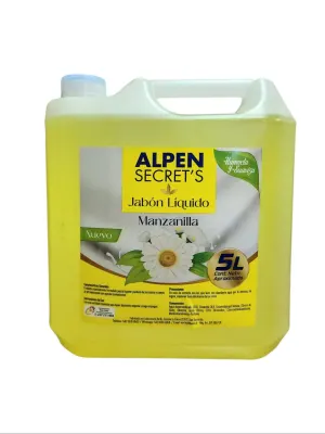 Jabón Liquido Manzanilla 5 L.