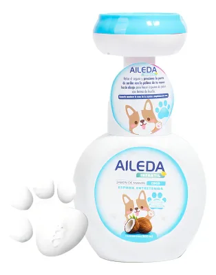 Jabon de Manos Infantil Aroma Coco 300 ml. Aileda