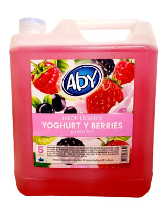 Jabón Liquido Yogurt y Berries 5 L.