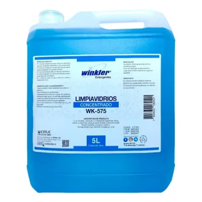 Limpiavidrio Concentrado 5 L. WK-575 Winkler
