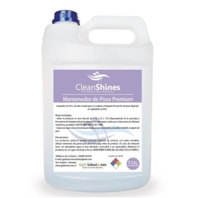 Mantenedor de Pisos 5 L.