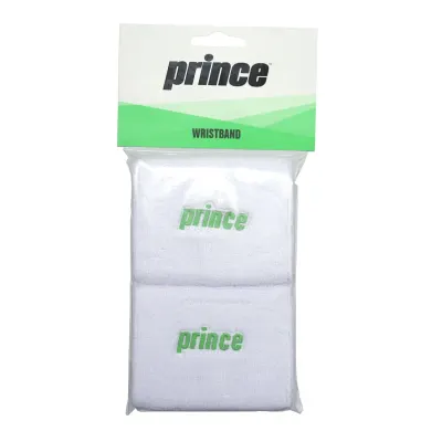 Muñequera PRINCE DOBLE Blanca
