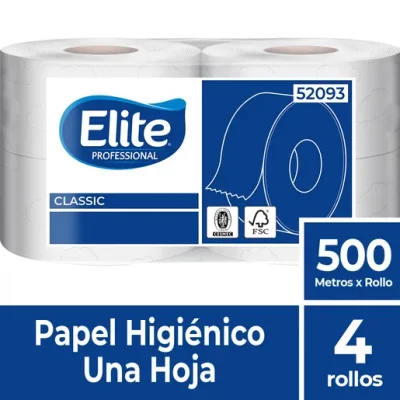 Papel Higienico Professional HS 4x500 mts. Elite - 52093
