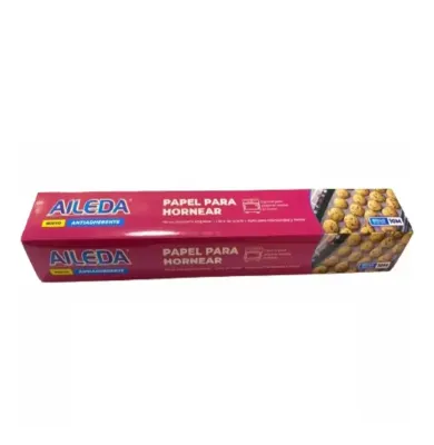 Papel Para Hornear 30 cm. 10 mts. Aileda