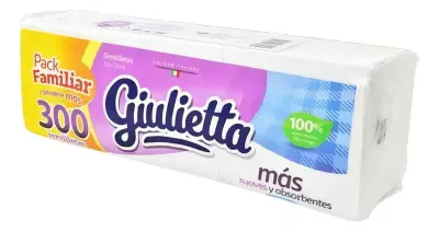 Servilleta Cocktail 300 Unidades Giulietta