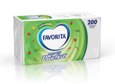 Servilleta Favorita Práctica 200 Un