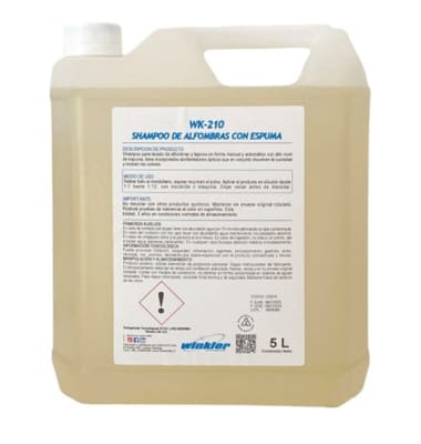 Shampoo de Alfombras 5 L. WK-210 Winkler
