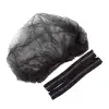 Cofias Negras Desechables 100 U.1