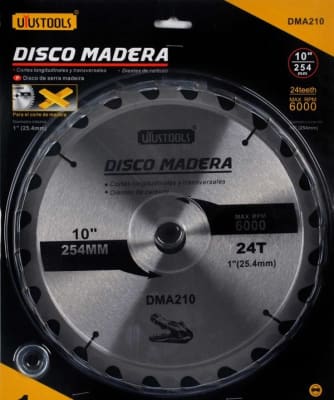 DISCO CORTE MADERA 10