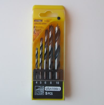 BROCA MADERA X 5 PCS (4-5-6-8-10)