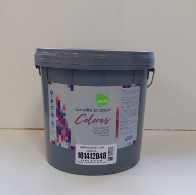 TINETA ESMALTE AGUA CREMA 4GL