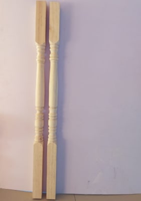 BALAUSTRO MADERA 2x2x0.90 MT