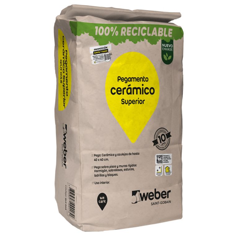 ADHESIVO CERAMICA WEBER SACO  25 KG1
