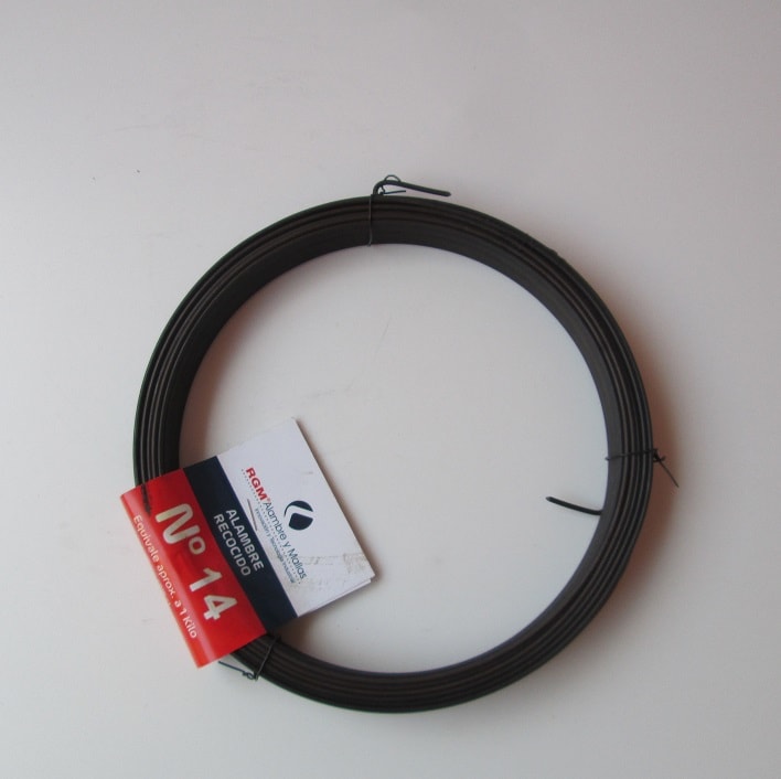 ALAMBRE NEGRO N°14 X 1 KG1