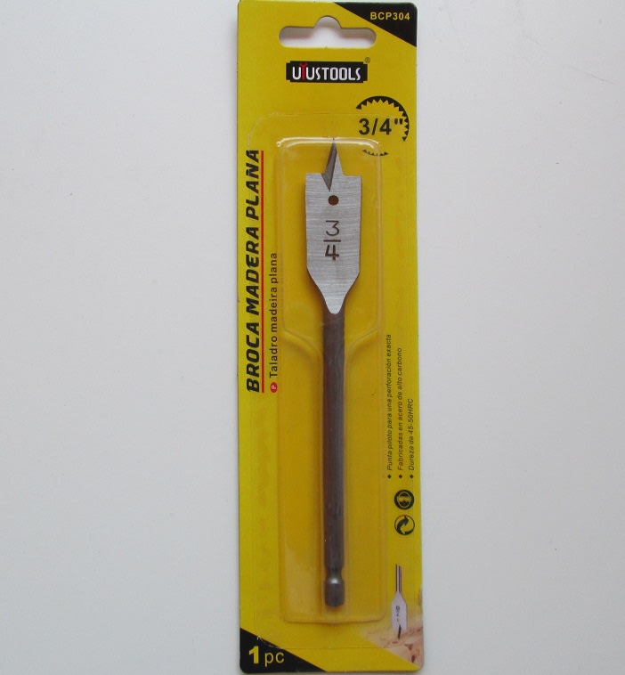 BROCA MADERA PLANA ¾1