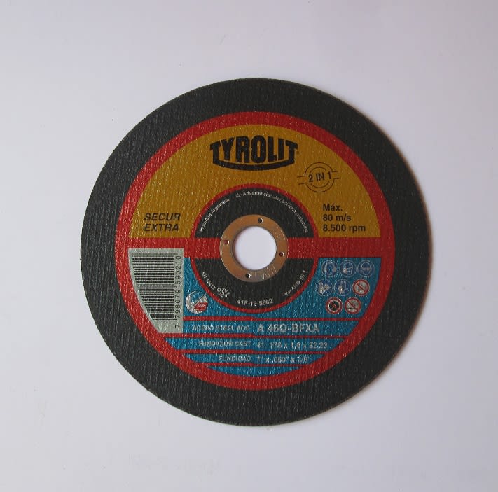 DISCO CORTE FIERRO 7 X 1.6 MM1