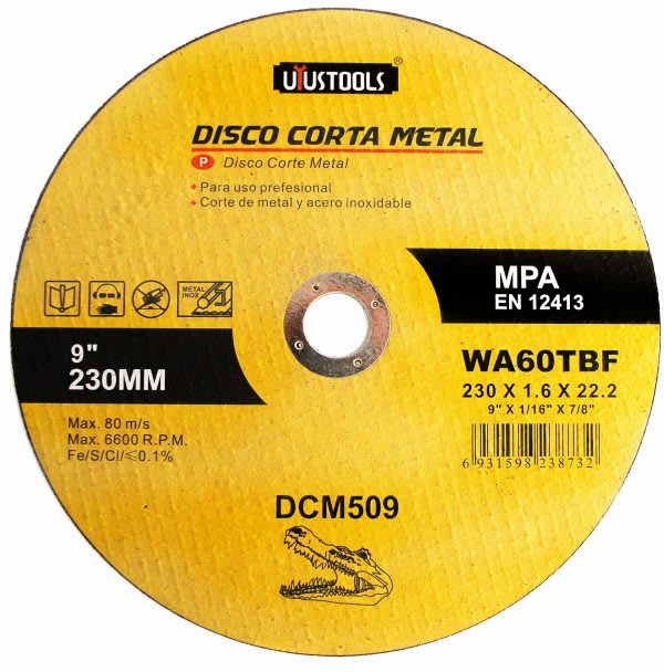 DISCO CORTE FIERRO 9