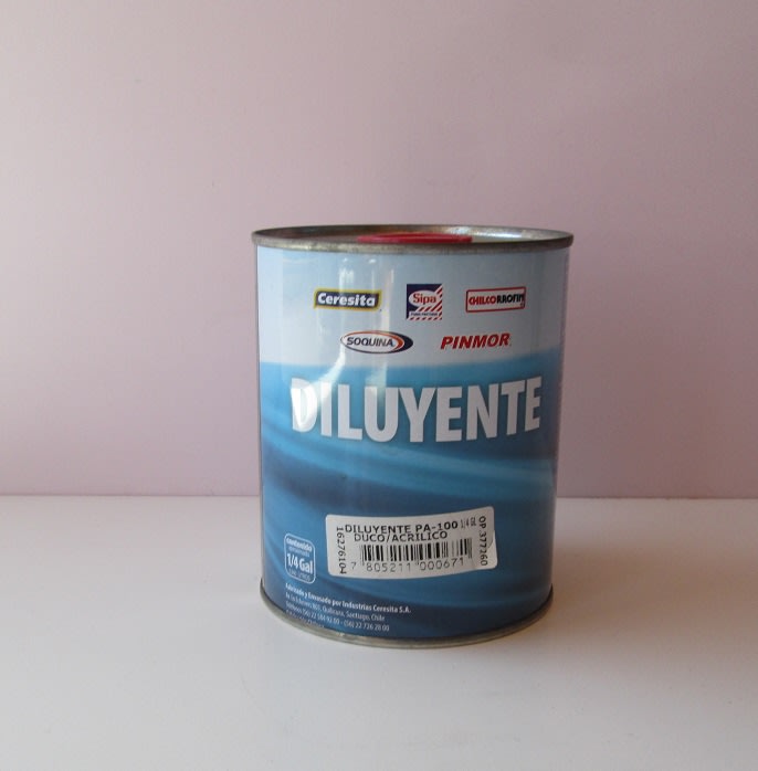 DILUYENTE PA-100 DUCO ACRILICO 1/4 GL1