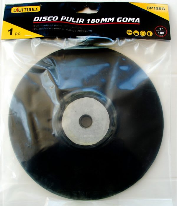 DISCO GOMA PULIR 7