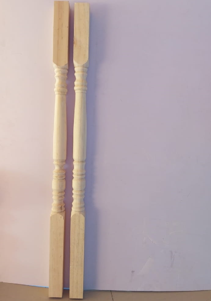 BALAUSTRO MADERA 2x2x0.90 MT1