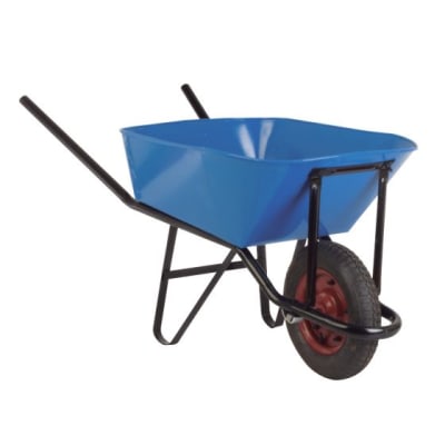 CARRETILLA LIOI ESTANDAR AZUL 90LTS