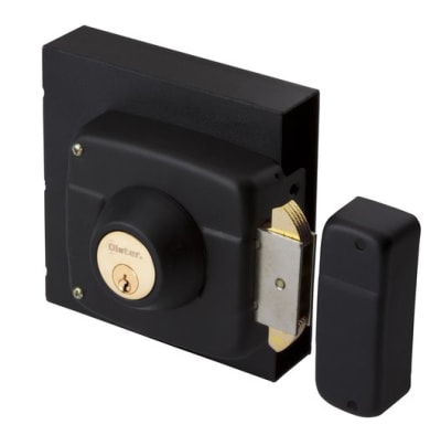 Cerradura Sobreponer Corredera Oister 112 Ne con caja