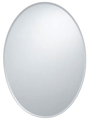 ESPEJO BAÑO OVALADO BISEL CONTORNO 50X70