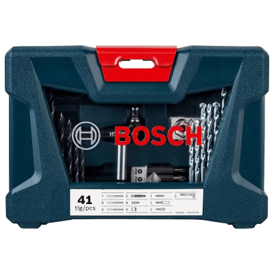 SET DE BROCAS Y PUNTAS BOSCH V-LINE 41PZS