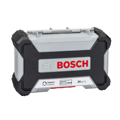 MALETIN SET DE PUNTAS P/ATORNILLAR BOSCH 36PZS