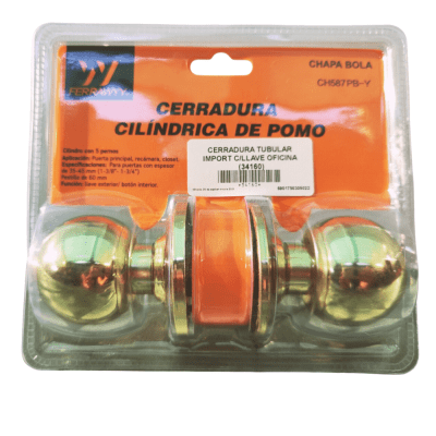 CERRADURA CILÍNDRICA FERRAWYY C/LLAVE DORM-OFICINA