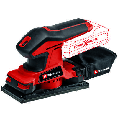 LIJADORA ORBITAL EINHELL INALAMB 18V TC-OS 18/187 LI-SOLO