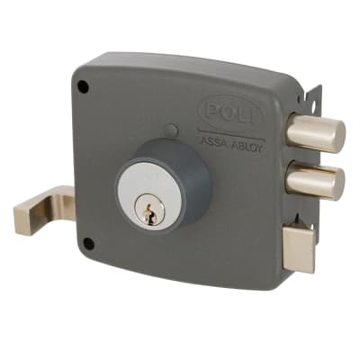 Cerradura Poli Sobreponer Chilena 2010 Cerrojo 2 pitones1