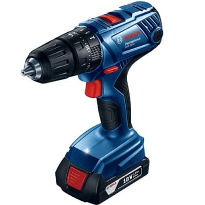 TALADRO PERCUTOR INALAMB BOSCH 18V BR C/BATERIA (2AH) Y CARGADOR + MALETIN1