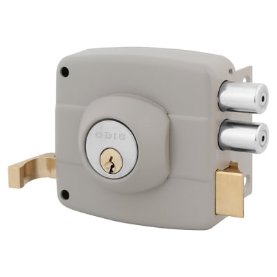 Cerradura Sobreponer Odis 321 Gris - Línea 3001