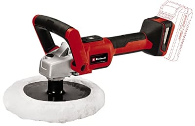 KIT PULIDORA/LIJADORA INALAMB EINHELL 2 EN 1 18V CE-CP 18/180 LI E-SOLO C/BAT Y CARG 2.5AH