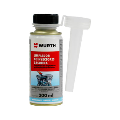 LIMPIADOR INYECTOR GASOLINA WURTH 200ML