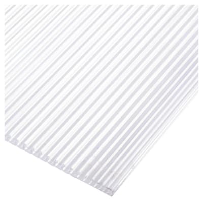 POLICARBONATO ALVEOLAR 4mmx1.05mx2.90m TRANSPARENTE