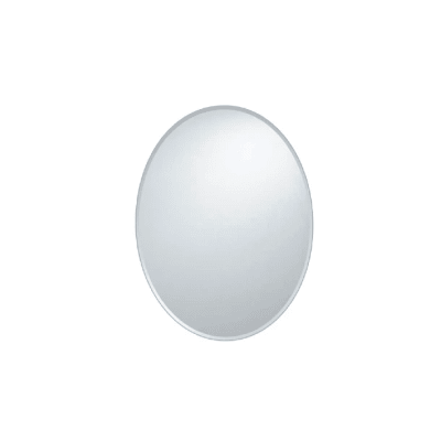 ESPEJO BAÑO OVALADO CASI CIRCULO C/BISEL 45X601