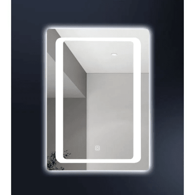 ESPEJO 70X50 RECT C/LUZ LED CONTORNO