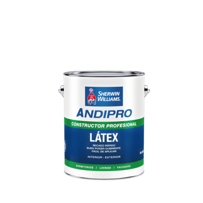 LATEX CONSTR ANDIPRO SHERWIN WILLIAMS BLANCO 1GL1