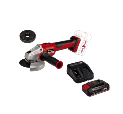 KIT ESMERIL ANG AXXIO 18/115 Q LI + BATERIA 4.0AH Y CARG1