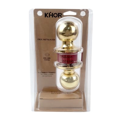 CERRADURA POMO BRONCE ACCESO KHOR1