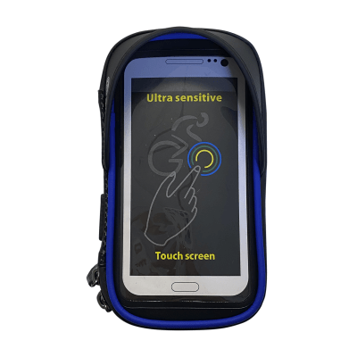 SOPORTE TELEFONO P/BCICLETA ODIS BIKE AZUL