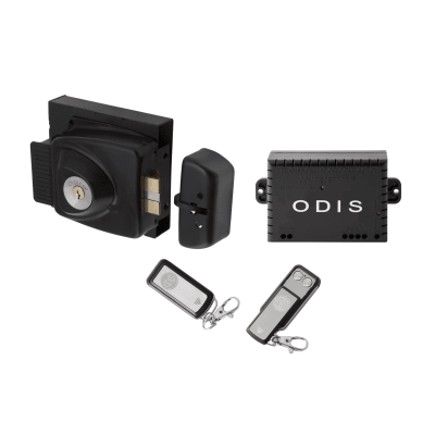 CERRADURA ODIS ELECTRICA 783 SOBR C/CAJA +TRANS 1.2A/12V C/RECEP Y 2 CONT