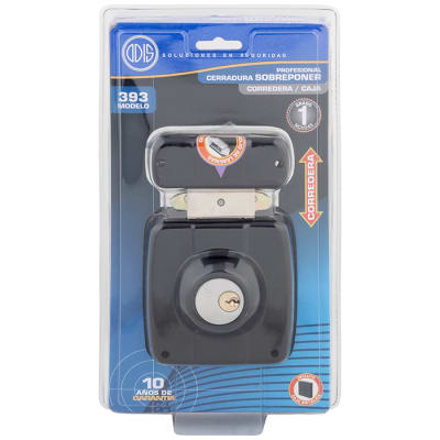 Cerradura Sobreponer Corredera Odis 393 – Linea 3001