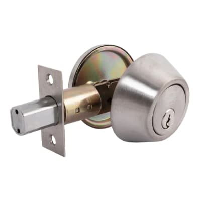 Cerrojo Poli Auxiliar Llave/Perilla Inoxidable